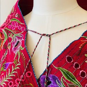 Original Mexican cap Huipil Oaxaqueño